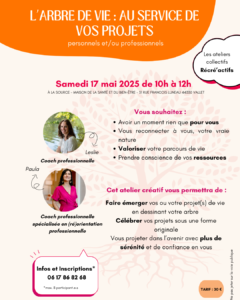 Leslie Clemmer, coach professionnelle - L’Arbre de vie : au service de vos projets.