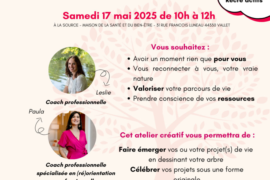 Leslie Clemmer, coach professionnelle - L’Arbre de vie : au service de vos projets.
